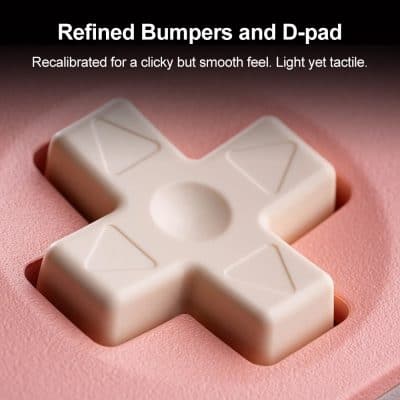 Silicone bumpers and D-pad for optical device calibration, offering smooth tactile feel for precise control, ideal for optometry and optical products.