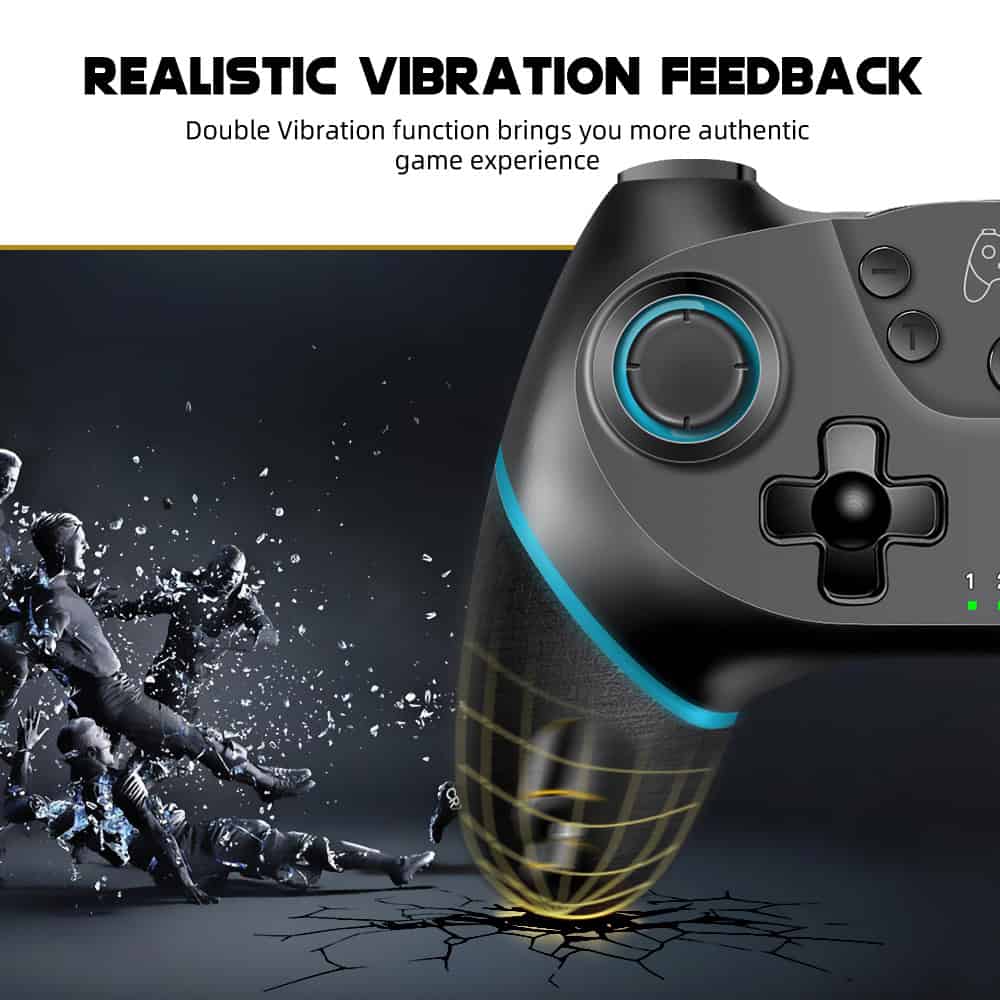 Flexible gaming controller with realistic vibration feedback for immersive gameplay at Monalisa Store.