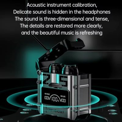 Wireless gaming headset with immersive audio, superior comfort, and noise-canceling features for an enhanced gaming experience. Perfect for gamers seeking high-quality sound and long-lasting battery life.