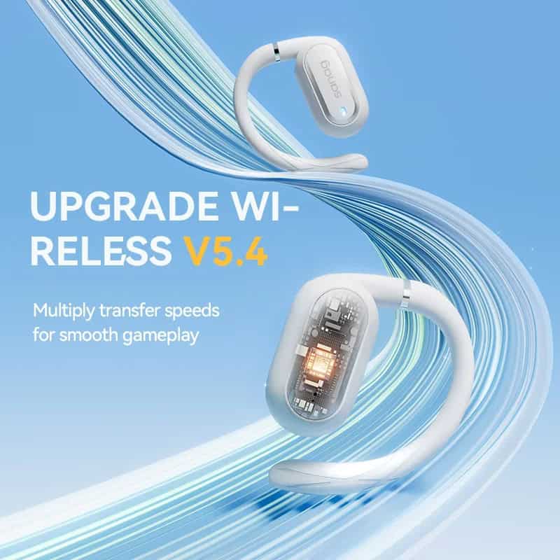 Wireless gaming headphone upgrade with fast transfer speeds for seamless experience at Monalisa Store.