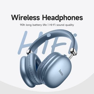 High-quality wireless headphones with 90-hour battery life, superior Hi-Fi sound, ergonomic design, perfect for everyday use and music lovers.