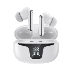 Wireless Bluetooth Earbuds with Charging Case, True Wireless Earphones, Noise Cancelling, Sweatproof, for Sports and Travel, Compatible with iPhone and Android Devices.
