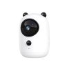 High-tech camera device with panda ear design, ideal for security and monitoring, featuring advanced imaging capabilities perfect for smart home or business surveillance.