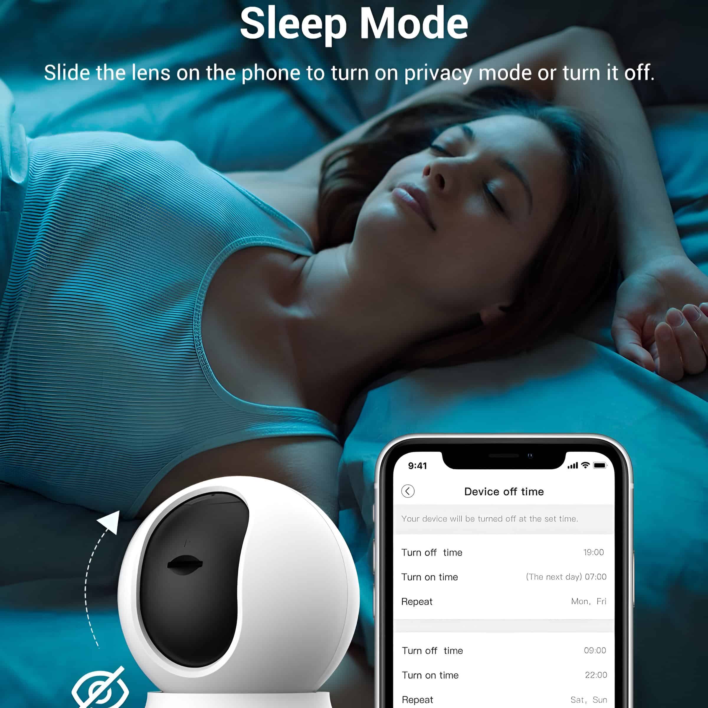 Wireless sleep mask with mobile app control for optimal eye sleep comfort and privacy—perfect for relaxation and eye health improvement.