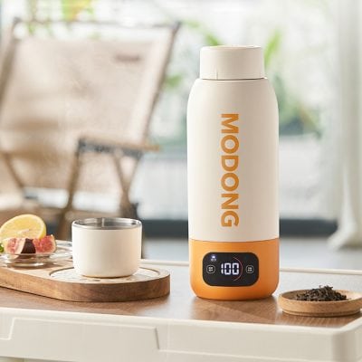 Moong portable tea infuser and temperature control bottle for healthy beverages and detox drinks at monalisa store, modern design health-conscious drinkware, perfect for wellness routines.