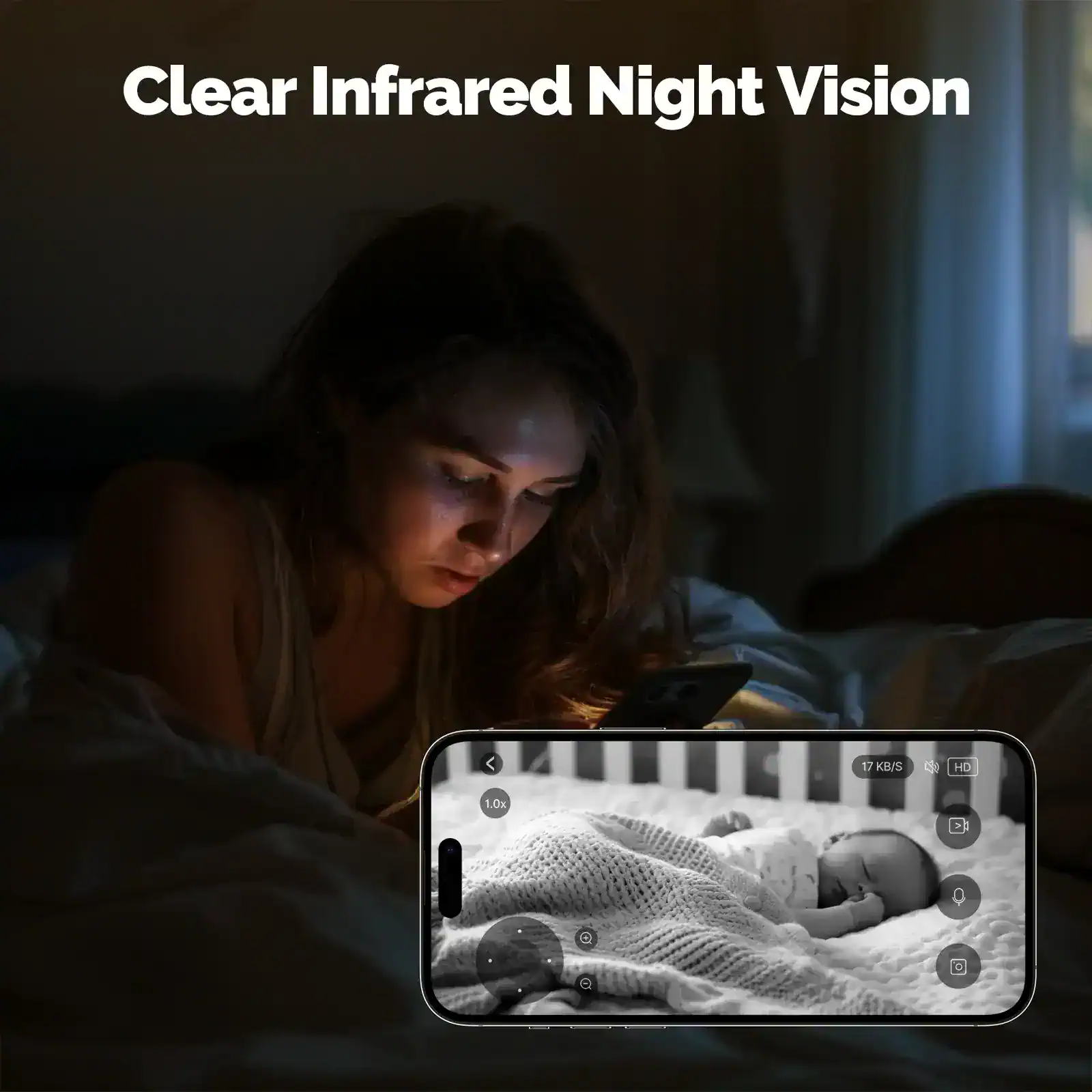 Clear infrared night vision technology for enhanced safety and security. Monalisa Store offers advanced optical devices perfect for nighttime monitoring.