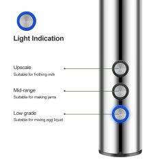 Light indicator panel on a stainless steel kitchen appliance for culinary use.