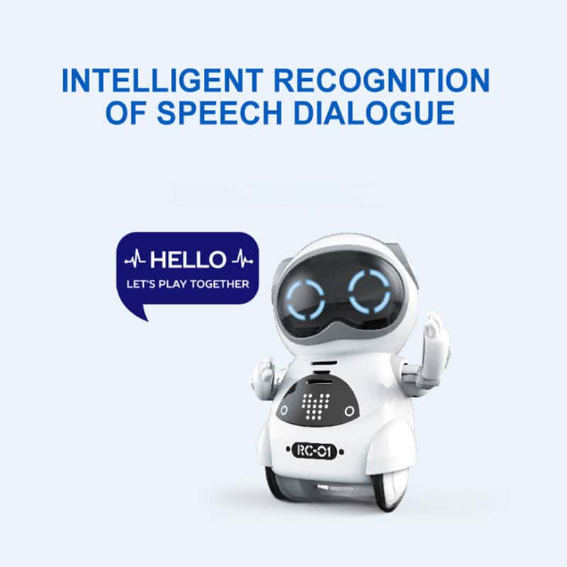 Intelligent speech recognition robot for medical communication and diagnostic assistance at Monalisa Store.