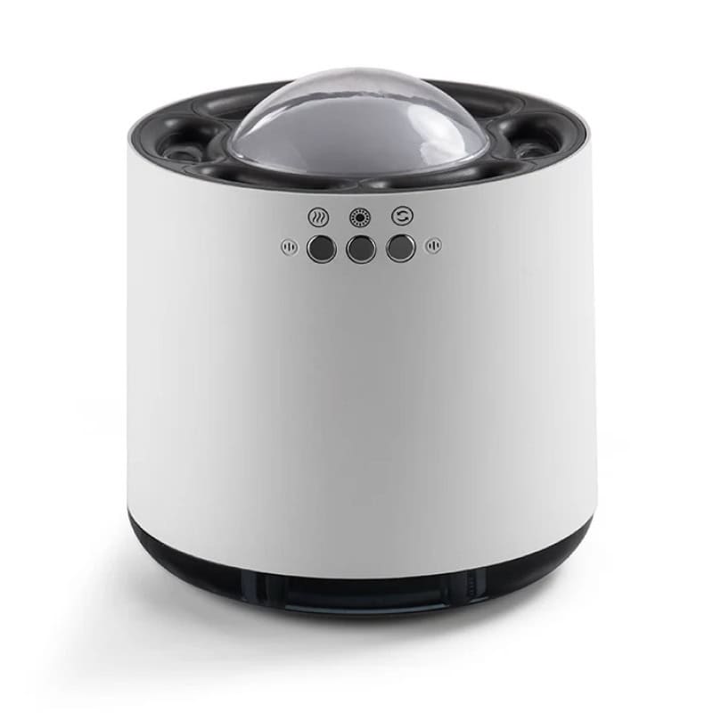 Silk facial cleansing device with water bubble massager for skincare and facial spa.