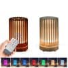 Wireless LED diffuser with remote control and color-changing lights, ideal for home or spa ambiance, relax, or aromatherapy enhancement. Enhance your space with customizable lighting options.