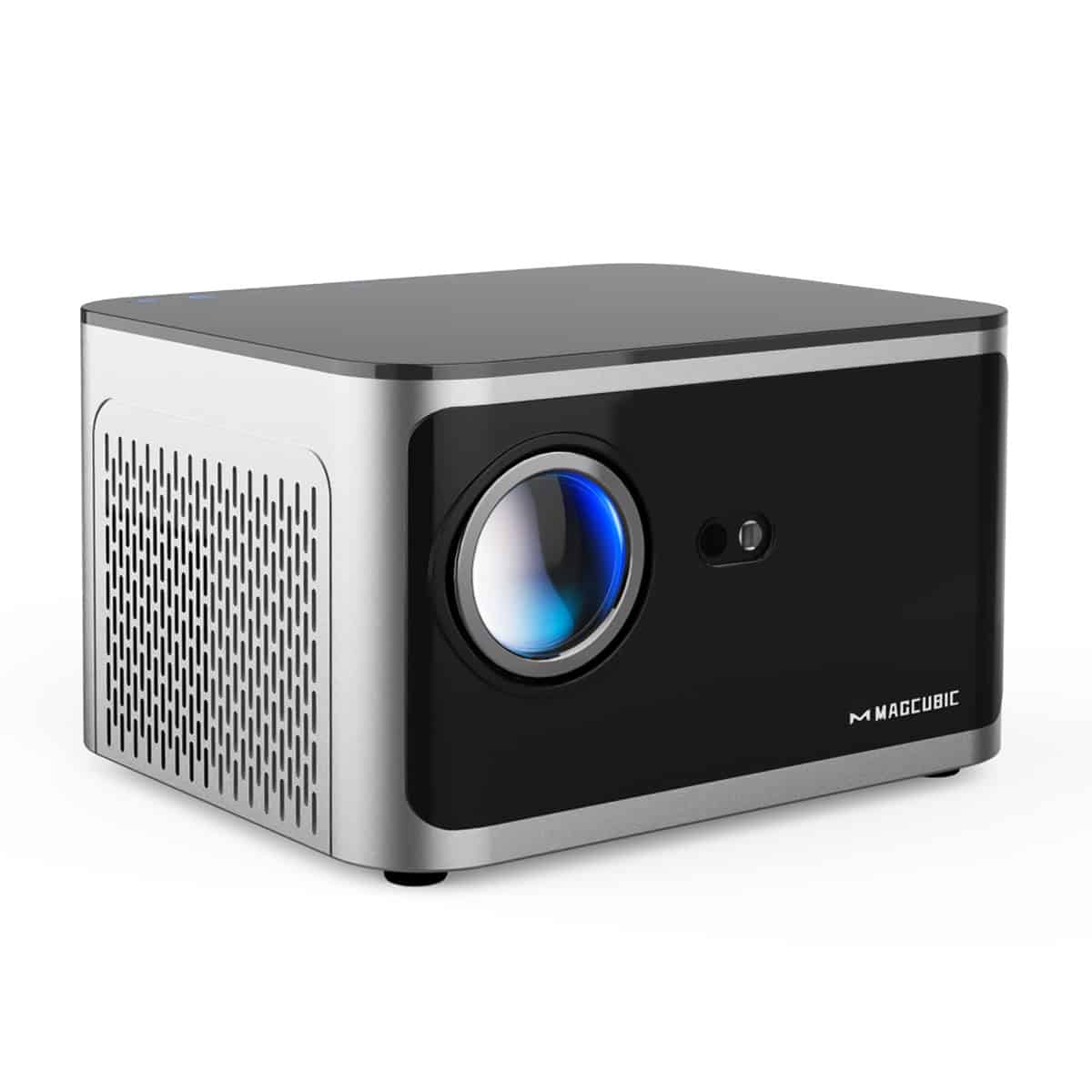 High-quality mini projector with sleek design, ideal for home entertainment, presentations, and movies, featuring advanced LED technology for clear images and vibrant colors.