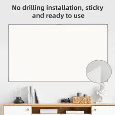 No drilling installation, easy-to-apply self-adhesive sticker for quick and damage-free setup on walls. Perfect for organizing and decorating with minimal effort, suitable for opt and home decor.