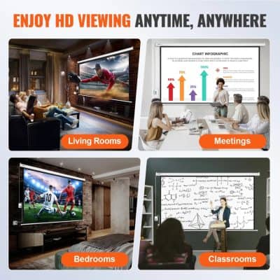 HD home entertainment systems for living rooms, bedrooms, classrooms, and conference rooms with ultra HD viewing experiences.
