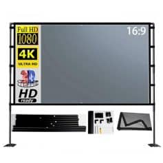 4K ultra HD large digital display screen for optometry and eye care services, with high-resolution 1080p clarity, ideal for clinics and eye examination centers.