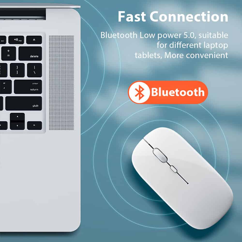 Wireless Bluetooth mouse and laptop keyboard for comfortable computer use, suitable for various devices, featuring low power consumption and quick connectivity, ideal for professionals and students.