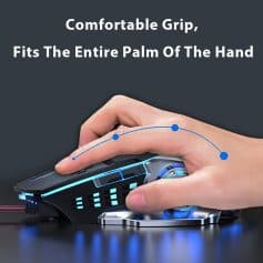 High-quality gaming mouse with ergonomic design, customizable buttons, and precision tracking for optimal performance and comfort during extended gaming sessions. Perfect for esports and casual players.