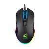 RGB gaming mouse with customizable lighting and high-precision sensor for esports and gaming enthusiasts.