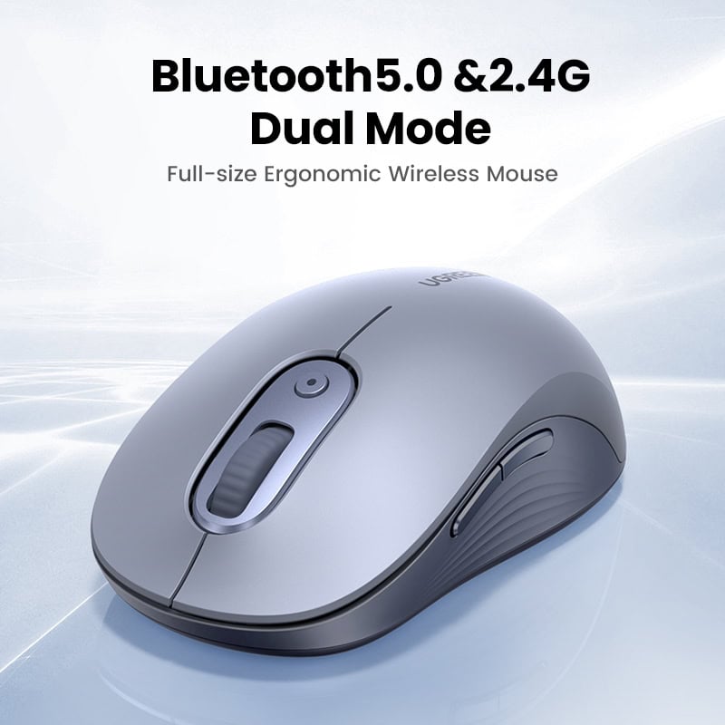 Wireless ergonomic mouse image for opt, Bluetooth 5.0 and 2.4G dual mode gaming mouse, full-size computer mouse for office use, Monalisa Store opt accessory.