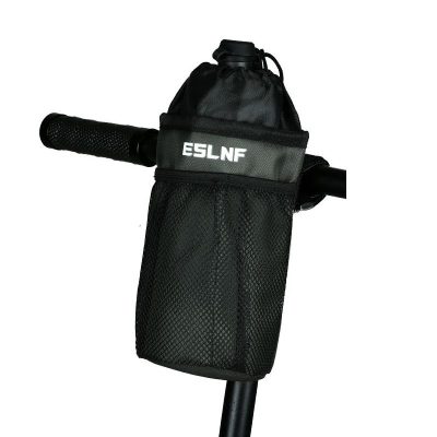 Reflective bike handlebar bag with waterproof material for easy storage and access during rides, ideal for cycling enthusiasts.