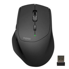 Wireless ergonomic computer mouse with USB receiver for enhanced comfort and precision. Ideal for professional office use and gaming.