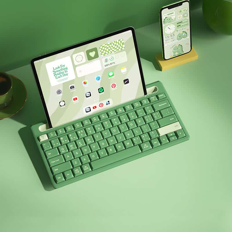 dark green keyboard
