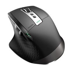 Wireless ergonomic computer mouse with customizable buttons and adjustable DPI for precision gaming and professional use.