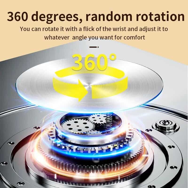 360-degree rotating smartwatch strap for adjustable comfort and optimal fit. Features a flick of the wrist for seamless rotation and customization. Perfect for enhancing your everyday style with versatile watch accessories.