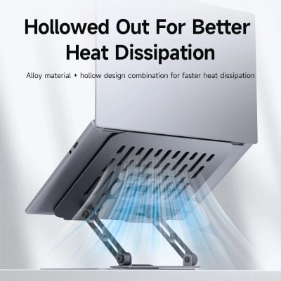 Hollowed out heat dissipation device with hollow design and alloy material for efficient cooling, showcased by Monalisa Store.