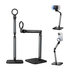 Remote camera holder, flexible phone and tablet mounts for professional photography and videos, adjustable electronic device stands, ideal for content creators and tech enthusiasts.