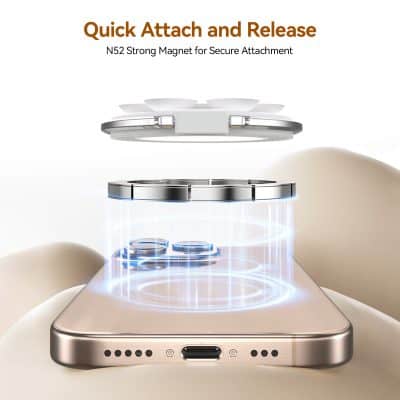 N52 strong magnet for secure medical device attachment, wireless charger, medical equipment, innovative technology, Monalisa Store.