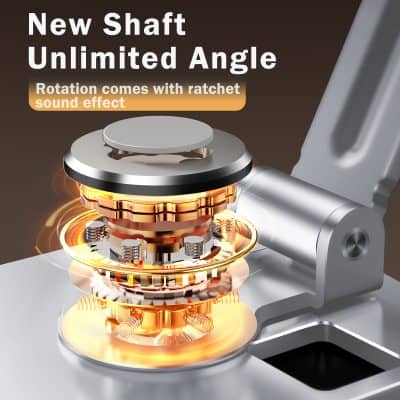 Precision dental drill with new shaft design for unlimited angles and sound effect, ideal for dental procedures.