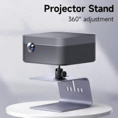 Projection monitor stand with 360° adjustment for ergonomic workspace setup. Ideal for smart offices, classrooms, and presentations, enhancing productivity and comfort.