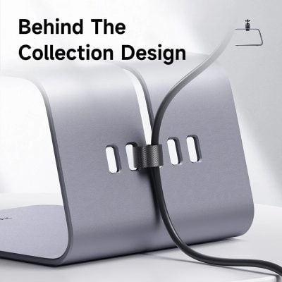 Powerful LED dental curing light attached to a sleek, modern workstation for precise dental procedures, emphasizing advanced dental technology.