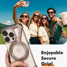 Portable camera with phone grip used for outdoor photography at Monalisa Store.