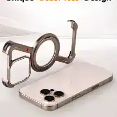 OP2023B1-bezel-less smartphone with detachable ring accessory, showcasing sleek modern design, innovative phone features, and compatible accessories. Perfect for tech enthusiasts and modern mobile users seeking stylish and functional devices.