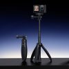 Remote camera tripod with smartphone holder, ideal for professional photos and videos at Monalisa Store optometry clinic. High-quality equipment for clear vision and eye care marketing.