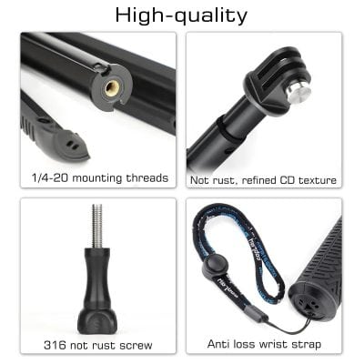 1. high-quality gym equipment accessories including mounting threads, rust-proof components, durable screws, and anti-loss wrist straps, ideal for fitness and workout enthusiasts.