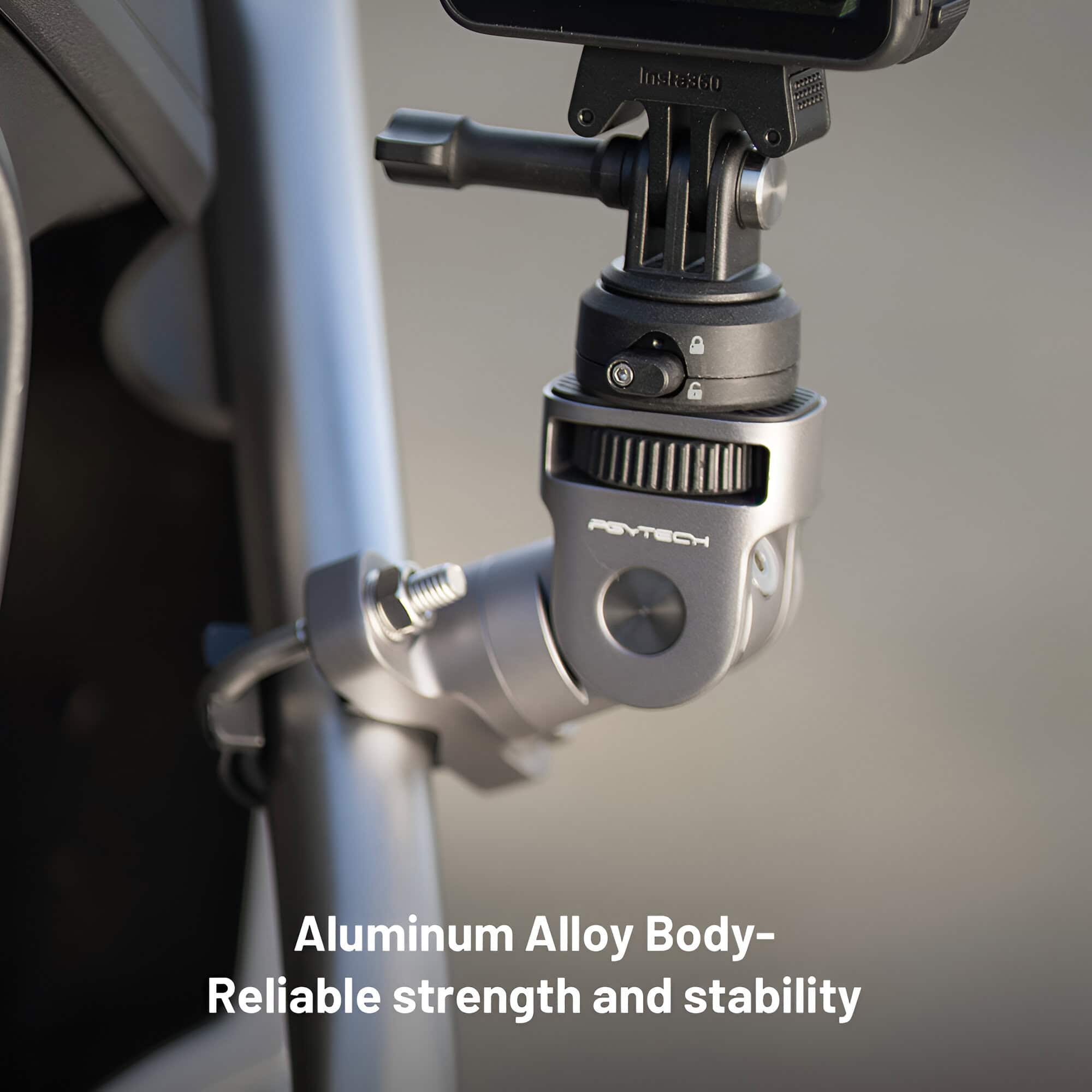 Aluminum alloy medical equipment component with high strength and stability for optometry.