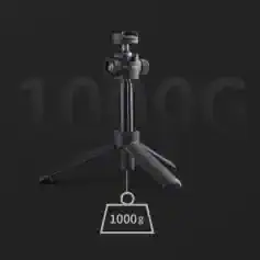 High-precision camera tripod with adjustable height for professional photography and videography. Durable, stable, portable tripod stand perfect for studio or outdoor shoots.