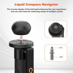 Optical torque wrench for precise torque measurement and control, ideal for maintenance and assembly, featuring liquid compass navigator for accurate adjustments.