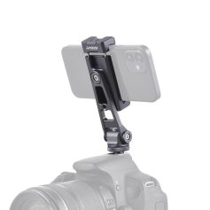 Flexible smartphone camera mount for professional photography, videography, and optical measurements. Ideal for content creators, optics, and eye care professionals.