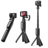 Compact handheld gimbal camera for vlogging and selfie videos, stability and 4K recording, ideal for content creators and travel enthusiasts.