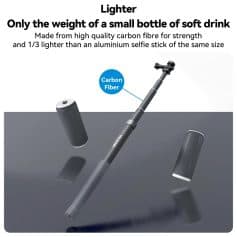 High quality carbon fiber monofilament fishing rod with lightweight design, durable construction, and enhanced strength for optimal performance.