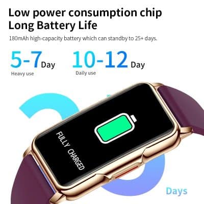 Extended battery life smartwatch for women and men, ideal for health metrics and daily activity monitoring. Shop Monalisa Medical for innovative wearable technology and accessories.