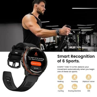 Smart Fitness Watch for Sports Tracking and Health Monitoring | Monalisa Store.