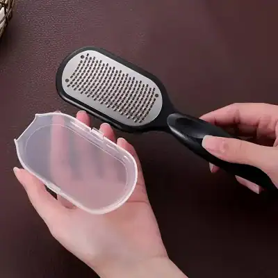 Microwave pet grooming tool with interchangeable cleaning and grooming surfaces for effective pet hygiene.
