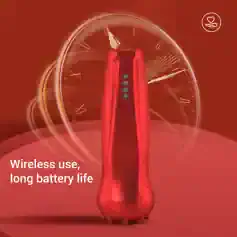 Wireless electric shaver with long battery life and cordless operation, ideal for men's grooming and facial hair trimming. Perfect for at-home or travel use.