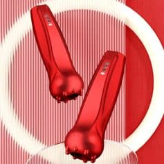 Wireless red massage devices for muscle relief and relaxation at Monalisa Store.
