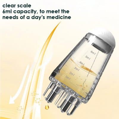 Precision dermal injector with 6ml capacity for effective skincare treatments and aesthetic procedures.