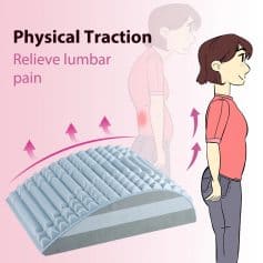 Relieve lumbar pain with physical traction therapy at Monalisa Store for effective back pain relief and improved posture.